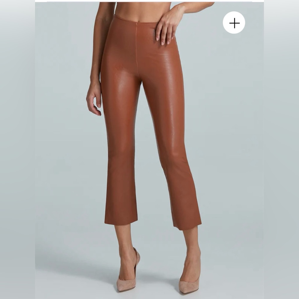 Commando Cropped Faux Leather Pants